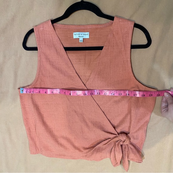 Madewell Wrap-Tie Tank Top - Picture 3 of 6